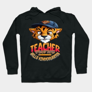 I'm The Teacher Hello Kindergarten, Back to School, Happy Teacher Day Gift, Teacher Appreciation, Teach,Teacher Gift, Back To School Gift Hoodie